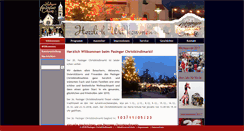 Desktop Screenshot of pasinger-christkindlmarkt.de